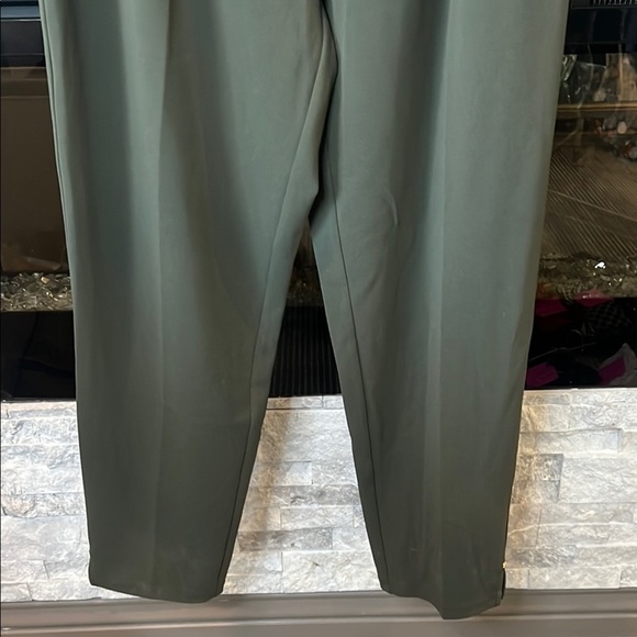 Michael Kors Military/Camo Green Elastic Waist Pants size Large NWT - Picture 6 of 13